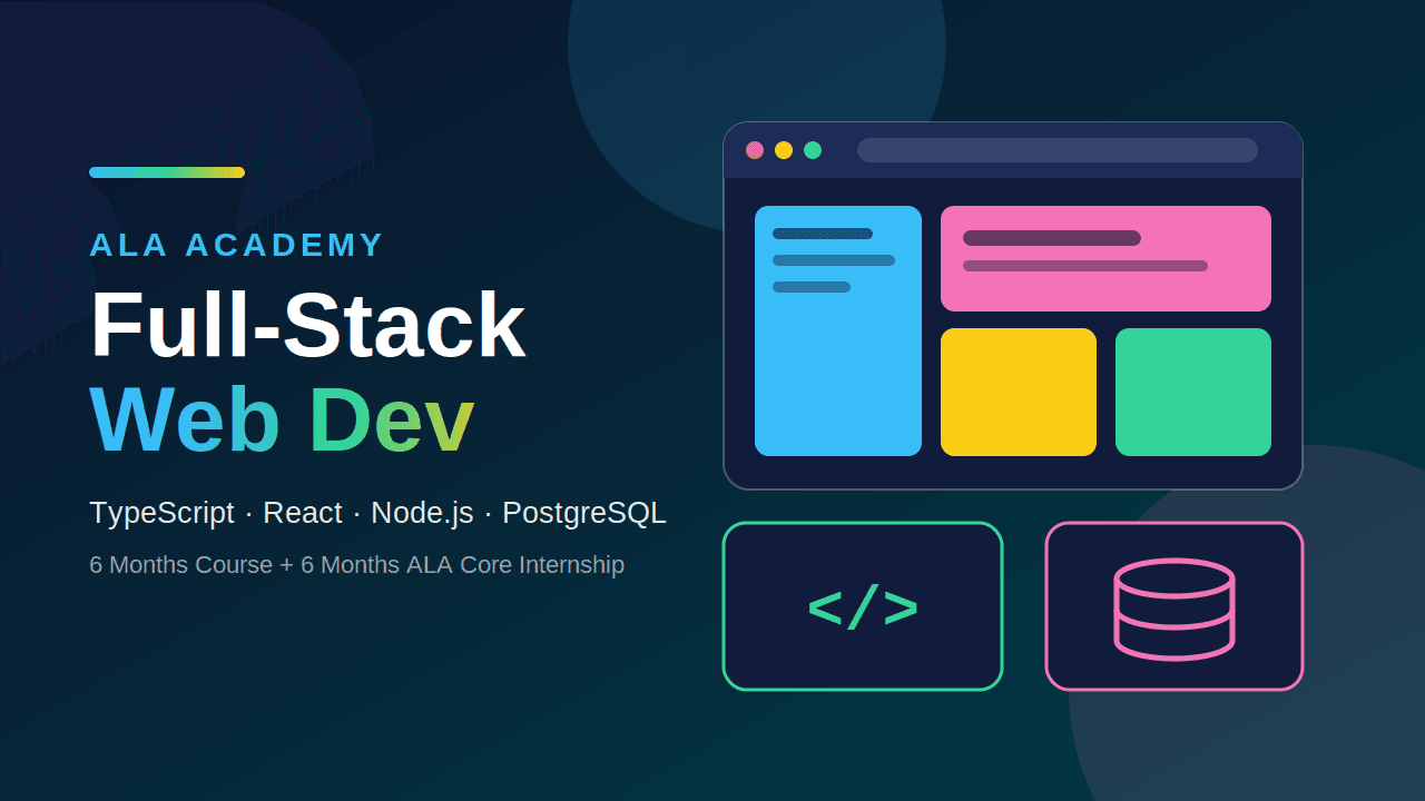 Full-Stack Web Development Program